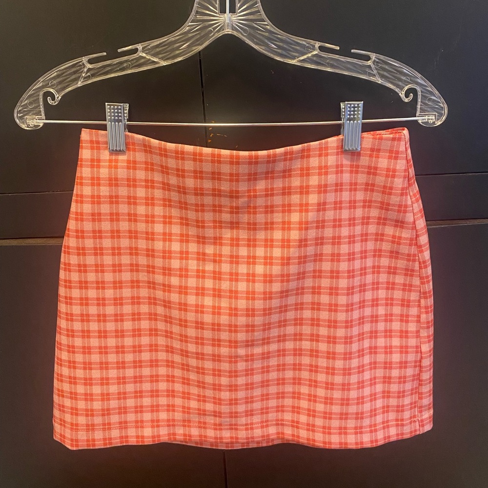 Urban Outfitters checkered skirt